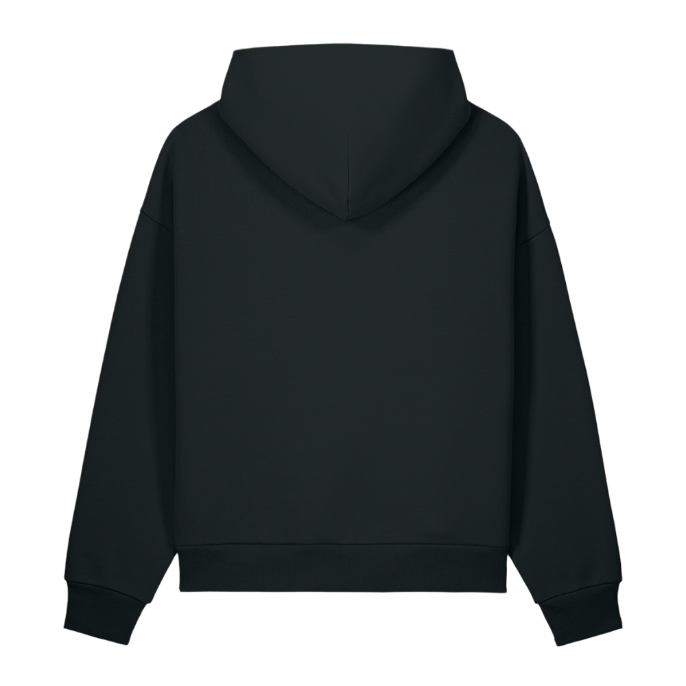 Heavyweight Hoodie — Black back